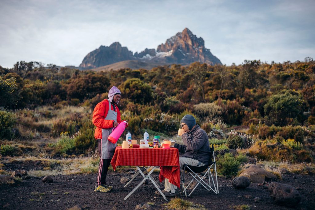 Food And Water While Climbing Mount Kilimanjaro